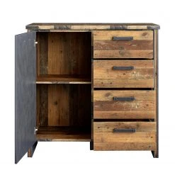 Trendteam Kommode Prime III - Altholz Pinie Dekor / Anthrazit -Wohnzimmermöbel boutique en ligne 1000185540 190905 12594400177 DETAILS P000000001000185540