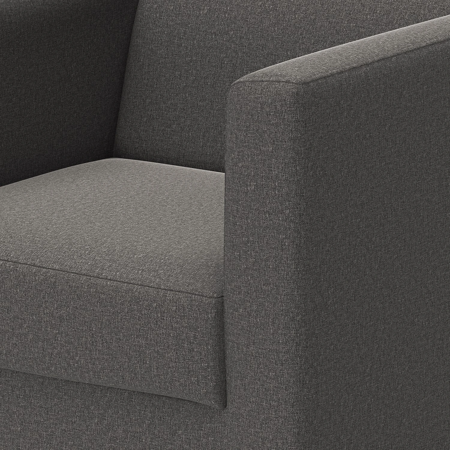 Loftscape Sessel Wilno XV - Flachgewebe - Dunkelgrau 8 Loftscape Sessel Wilno XV - Flachgewebe - Dunkelgrau – Bild 8