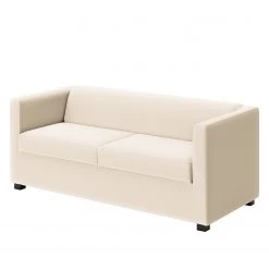 Loftscape Sofa Wilno IV (2-Sitzer) - Pigmentiertes Leder - Weiß