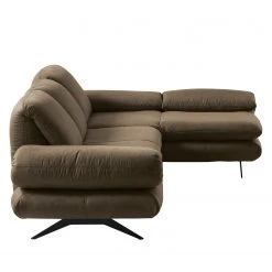 Loftscape Ecksofa Whaltey III - Antiklederlook - Dunkelbraun - Longchair davorstehend rechts -Wohnzimmermöbel boutique en ligne 1000186822 210323 15265702202 DETAILS P000000001000186822
