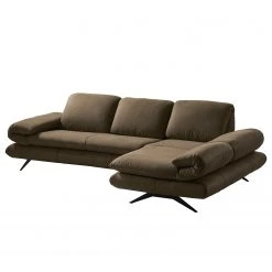 Loftscape Ecksofa Whaltey III - Antiklederlook - Dunkelbraun - Longchair davorstehend rechts -Wohnzimmermöbel boutique en ligne 1000186822 210323 15265802204 DETAILS P000000001000186822