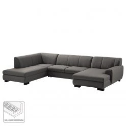 Loftscape Wohnlandschaft Lefroy I - Flachgewebe - Dunkelgrau - Longchair davorstehend rechts / Ottomane links - Schlaffunktion 14 Loftscape Wohnlandschaft Lefroy I - Flachgewebe - Dunkelgrau - Longchair davorstehend rechts / Ottomane links - Schlaffunktion -Wohnzimmermöbel boutique en ligne 1000186911 210323 15293502619 DETAILS P000000001000186911