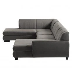 Loftscape Wohnlandschaft Lefroy I - Flachgewebe - Dunkelgrau - Longchair davorstehend rechts / Ottomane links - Schlaffunktion 17 Loftscape Wohnlandschaft Lefroy I - Flachgewebe - Dunkelgrau - Longchair davorstehend rechts / Ottomane links - Schlaffunktion -Wohnzimmermöbel boutique en ligne 1000186911 210323 15293602622 DETAILS P000000001000186911