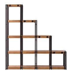 Ars manufacti Stufenregal Manchester - Akazie massiv / Metall - Akazie / Anthrazit 14 Ars manufacti Stufenregal Manchester - Akazie massiv / Metall - Akazie / Anthrazit -Wohnzimmermöbel boutique en ligne 1000187007 200212 11301100002 DETAILS P000000001000187007