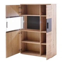 Naturoo Highboard Callington II - Balkeneiche Dekor / Anthrazit 7 Naturoo Highboard Callington II - Balkeneiche Dekor / Anthrazit -Wohnzimmermöbel boutique en ligne 1000187541 190920 09480100011 DETAILS P000000001000187541