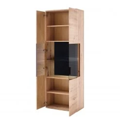 Naturoo Vitrinenschrank Callington I - Balkeneiche Dekor / Anthrazit -Wohnzimmermöbel boutique en ligne 1000187555 190920 09480200029 DETAILS P000000001000187555