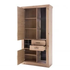 Naturoo Vitrinenschrank Mendes - Balkeneiche Dekor / Anthrazit -Wohnzimmermöbel boutique en ligne 1000187559 190920 09480400046 DETAILS P000000001000187559