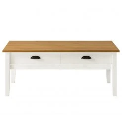 Maison Belfort Couchtisch Rivery - Kiefer massiv - Weiß 22 Maison Belfort Couchtisch Rivery - Kiefer massiv - Weiß -Wohnzimmermöbel boutique en ligne 1000187566 200205 11113100010 DETAILS P000000001000187566