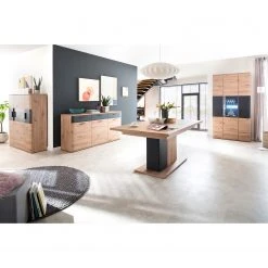 Naturoo Esstisch Callington - Balkeneiche Dekor / Anthrazit -Wohnzimmermöbel boutique en ligne 1000187575 190920 09480800091 MOOD DETAILS P000000001000187575 mood