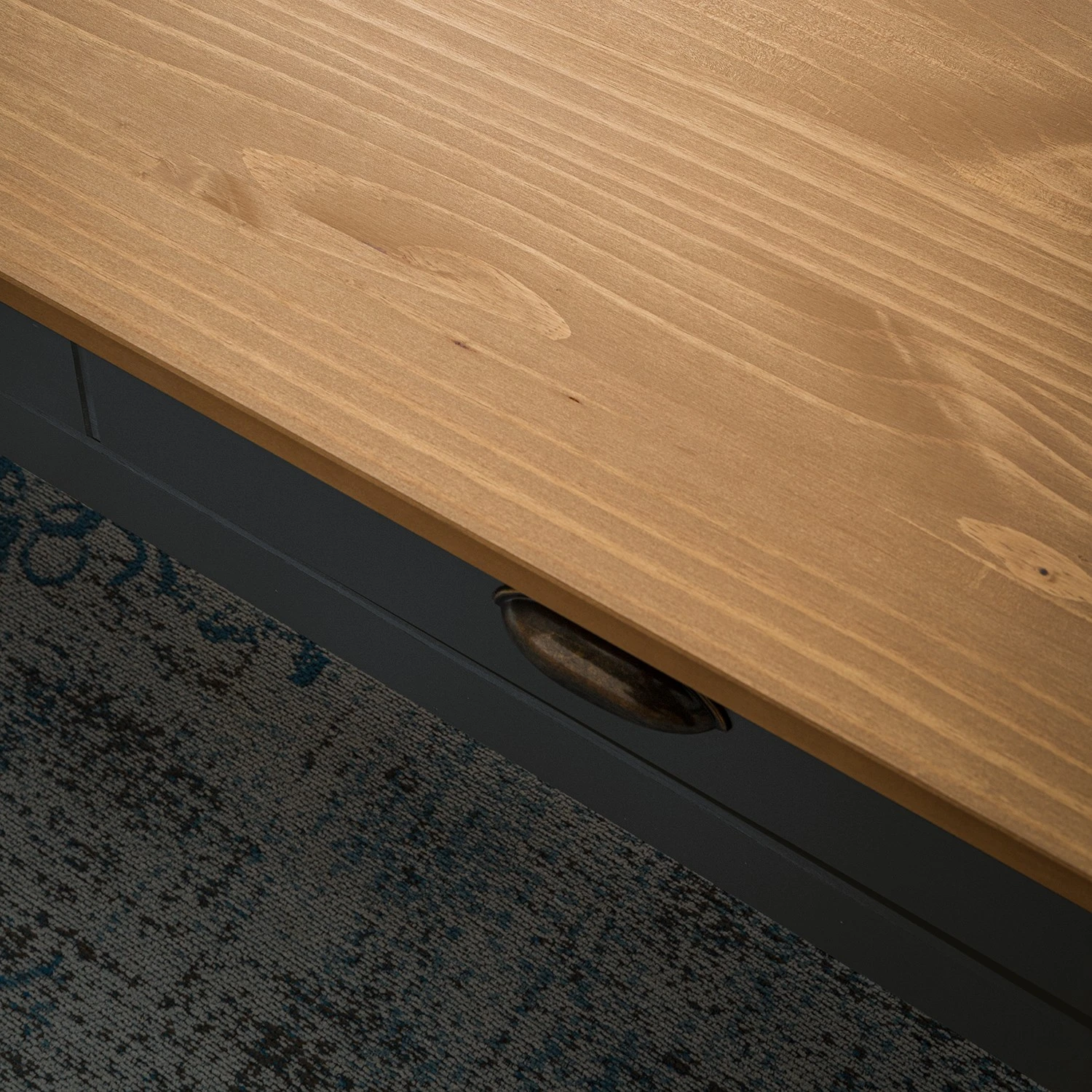 Maison Belfort Couchtisch Rivery - Kiefer massiv - Anthrazit 5 Maison Belfort Couchtisch Rivery - Kiefer massiv - Anthrazit – Bild 5