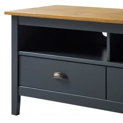 Maison Belfort TV-Lowboard Rivery - Kiefer massiv - Anthrazit -Wohnzimmermöbel boutique en ligne 1000187582 200205 11113300085 DETAILS P000000001000187582