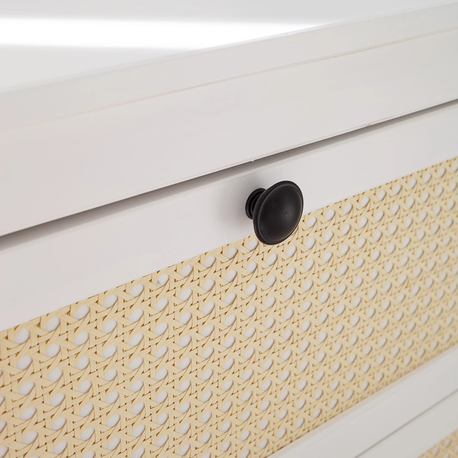 Maison Belfort Kommode Belleria I - Kiefer massiv / Wiener Geflecht - Weiß 10 Maison Belfort Kommode Belleria I - Kiefer massiv / Wiener Geflecht - Weiß – Bild 10