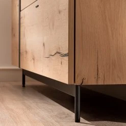 GWINNER Sideboard Style - Echtholzfurnier / Metall - Eiche / Anthrazit -Wohnzimmermöbel boutique en ligne 1000188721 190926 06084900029 DETAILS P000000001000188721