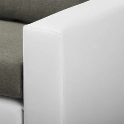 Fredriks Schlafsofa Latina XXI - Kunstleder / Flachgewebe - Weiß / Grau - Breite: 150 cm -Wohnzimmermöbel boutique en ligne 1000188969 191203 11543700431 DETAILS P000000001000188969