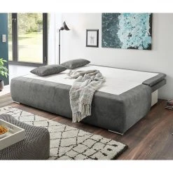 Fredriks Schlafsofa Zelaya - Microfaser - Microfaser Ranu: Dunkelgrau -Wohnzimmermöbel boutique en ligne 1000189347 191031 16385900646 MOOD DETAILS P000000001000189347 mood