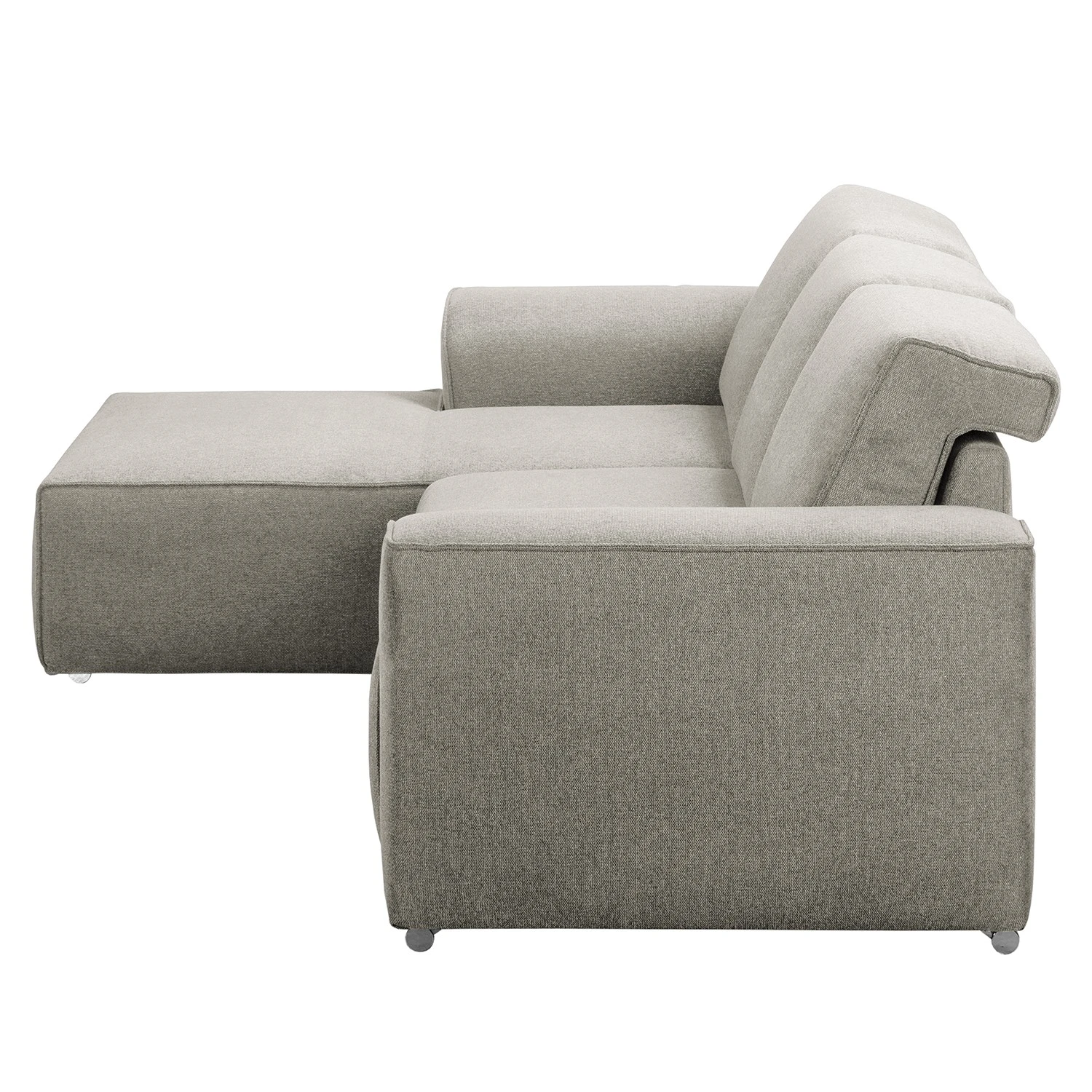 Fredriks Ecksofa Mambai - Cappuccino - Ottomane davorstehend links 8 Fredriks Ecksofa Mambai - Cappuccino - Ottomane davorstehend links – Bild 8