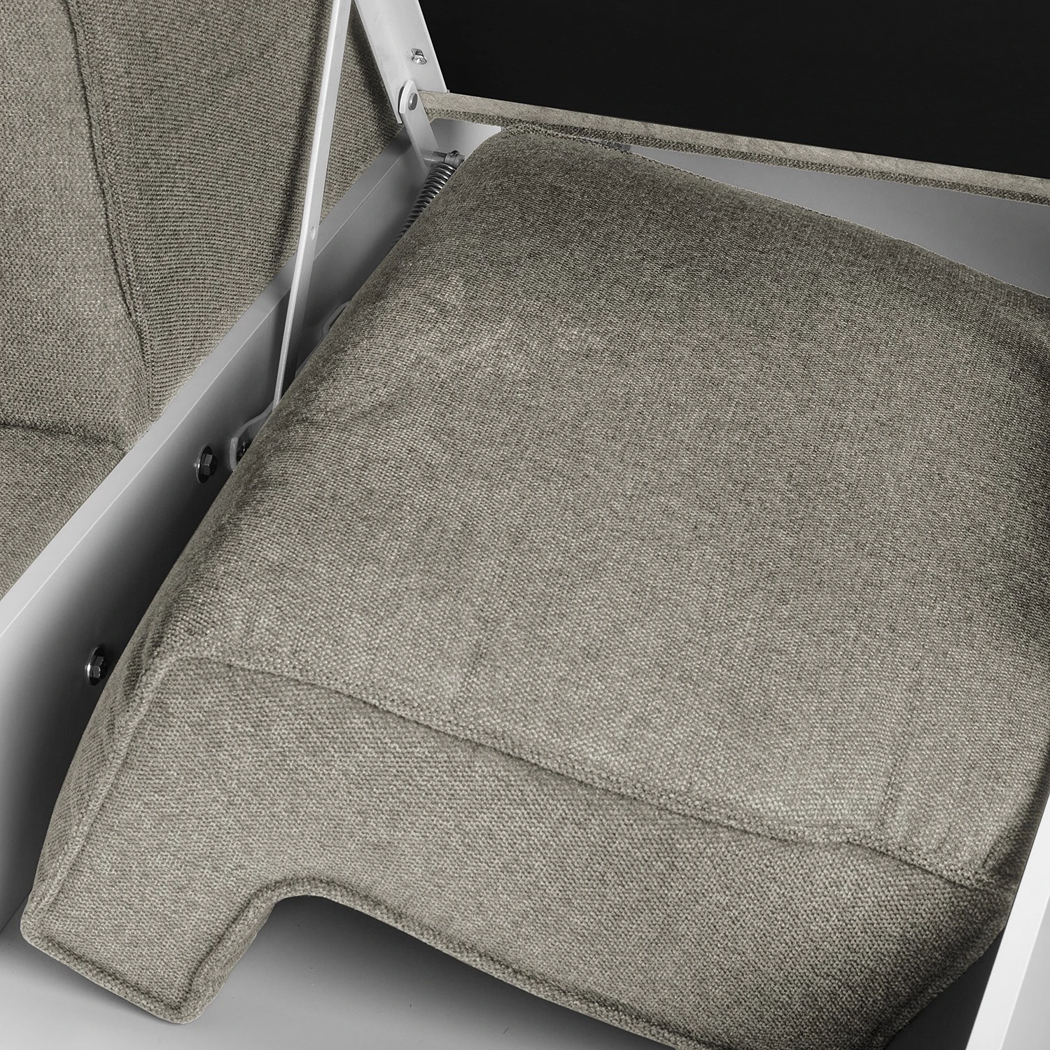 Fredriks Ecksofa Mambai - Cappuccino - Ottomane davorstehend links 16 Fredriks Ecksofa Mambai - Cappuccino - Ottomane davorstehend links – Bild 16