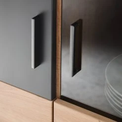 Naturoo Wohnwand Callington II (3-teilig) - Balkeneiche Dekor / Anthrazit -Wohnzimmermöbel boutique en ligne 1000189552 190925 06354600025 DETAILS P000000001000189552