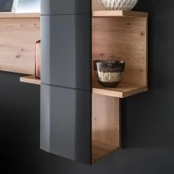 Naturoo Wohnwand Callington II (3-teilig) - Balkeneiche Dekor / Anthrazit -Wohnzimmermöbel boutique en ligne 1000189552 190925 06354600029 DETAILS P000000001000189552