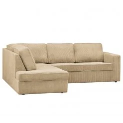 Ars Natura Ecksofa Jacuma - Cord - Beige - Ottomane davorstehend links -Wohnzimmermöbel boutique en ligne 1000191648 191121 19045701439 DETAILS P000000001000191648