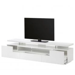 Loftscape TV-Lowboard Lisby - Inkl. Beleuchtung - Hochglanz Weiß -Wohnzimmermöbel boutique en ligne 1000191815 200814 06120100006 DETAILS P000000001000191815