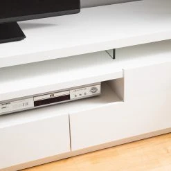 Loftscape TV-Lowboard Lisby - Inkl. Beleuchtung - Hochglanz Weiß -Wohnzimmermöbel boutique en ligne 1000191815 200930 14355100008 DETAILS P000000001000191815