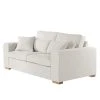 Ridgevalley Sofa Randan I (2,5-Sitzer) - Webstoff Meara: Hellgrau