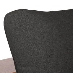 Loftscape Ecksofa Woodway I - Webstoff - Schwarz - Ottomane davorstehend rechts - Tablett -Wohnzimmermöbel boutique en ligne 1000192949 191204 13432201322 DETAILS P000000001000192949