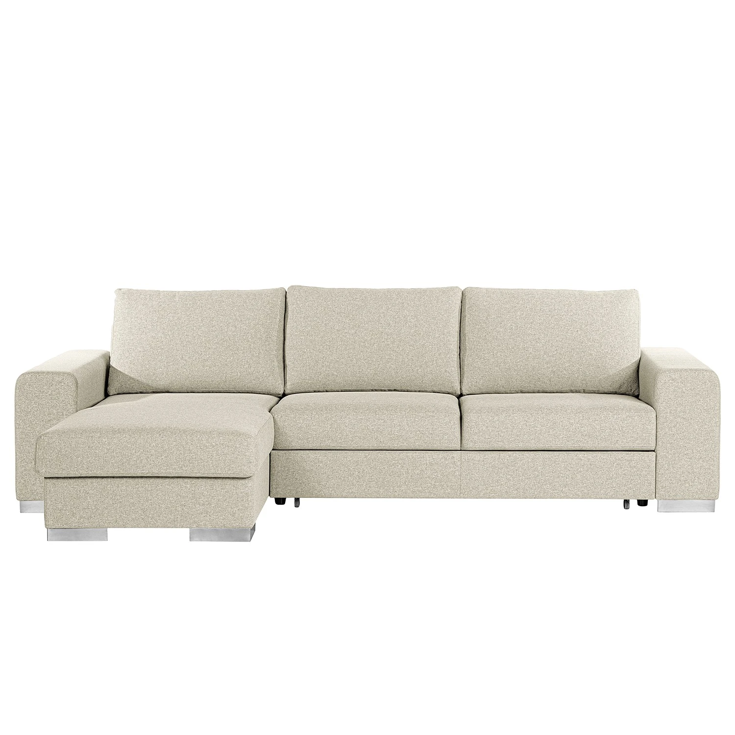 Loftscape Ecksofa Vassy - Webstoff - Creme - Longchair davorstehend links - Kein Zubehör inklusive 4 Loftscape Ecksofa Vassy - Webstoff - Creme - Longchair davorstehend links - Kein Zubehör inklusive – Bild 4