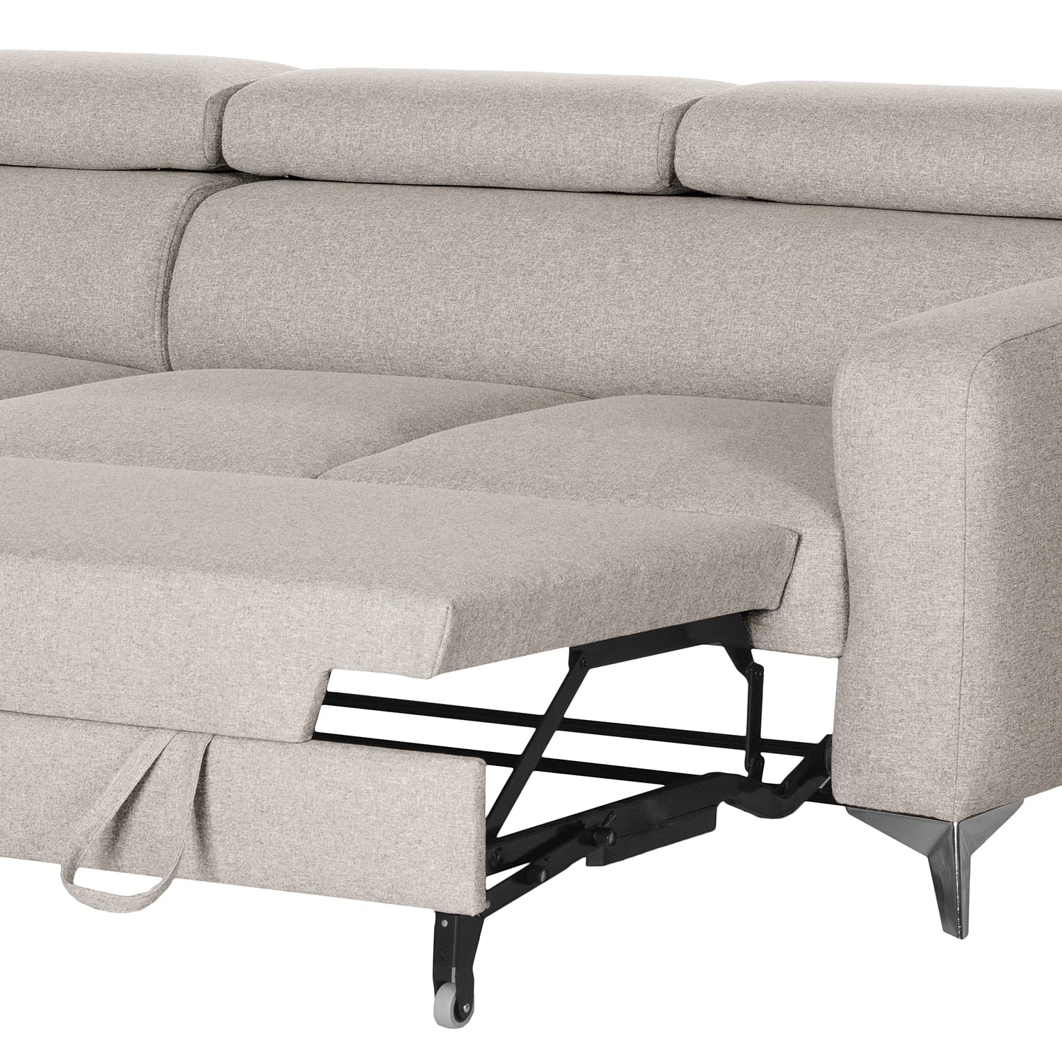 Loftscape Ecksofa Nonza I - Webstoff - Kaschmir - Longchair davorstehend links 11 Loftscape Ecksofa Nonza I - Webstoff - Kaschmir - Longchair davorstehend links – Bild 11