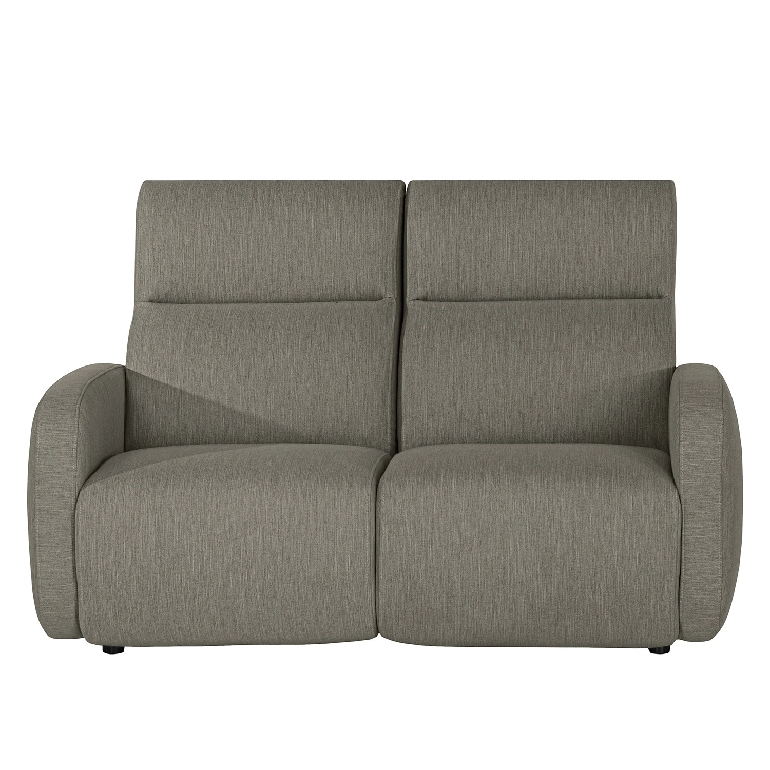 Loftscape Sofa Mezin I (2-Sitzer) - Samt - Webstoff Meara: Grau 3 Loftscape Sofa Mezin I (2-Sitzer) - Samt - Webstoff Meara: Grau – Bild 3