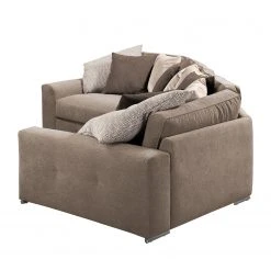 Maison Belfort Ecksofa Tahko - Microfaser / Webstoff / Samt - Braun / Beige 14 Maison Belfort Ecksofa Tahko - Microfaser / Webstoff / Samt - Braun / Beige -Wohnzimmermöbel boutique en ligne 1000194143 191216 16235100169 DETAILS P000000001000194143