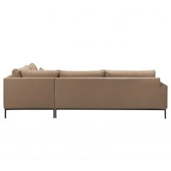 Fredriks Ecksofa Luosto - Flachgewebe - Cappuccino - Ottomane davorstehend rechts -Wohnzimmermöbel boutique en ligne 1000194193 191216 16244000696 DETAILS P000000001000194193