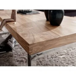 Naturoo Couchtisch Tolono - Akazie massiv / Edelstahl - Akazie / Chrom 9 Naturoo Couchtisch Tolono - Akazie massiv / Edelstahl - Akazie / Chrom -Wohnzimmermöbel boutique en ligne 1000194222 200108 10051200133 DETAILS P000000001000194222