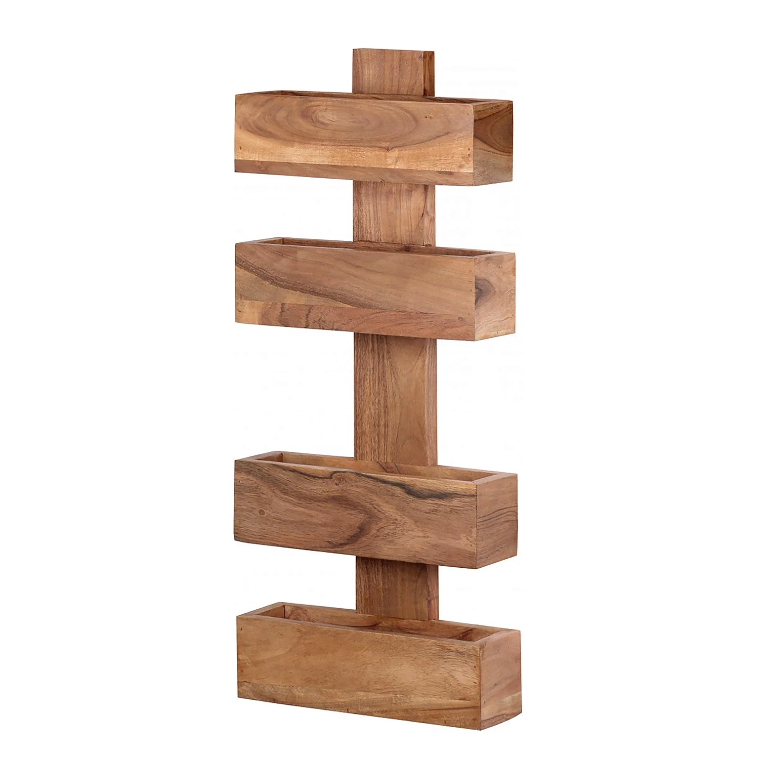 Naturoo Zeitungsständer Woodfin I - Akazie massiv 1 Naturoo Zeitungsständer Woodfin I - Akazie massiv