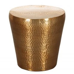 Red Living Beistelltisch Pierron - Aluminium - Gold