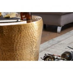 Red Living Beistelltisch Pierron - Aluminium - Gold -Wohnzimmermöbel boutique en ligne 1000194281 200108 10060000471 DETAILS P000000001000194281