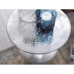 Red Living Beistelltisch Trevose - Aluminium - Silber -Wohnzimmermöbel boutique en ligne 1000194282 200108 10060100477 DETAILS P000000001000194282