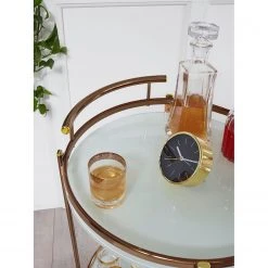 Jack & Alice Servierwagen Glenard - Glas / Metall - Kupfer -Wohnzimmermöbel boutique en ligne 1000194324 200108 10063400721 DETAILS P000000001000194324