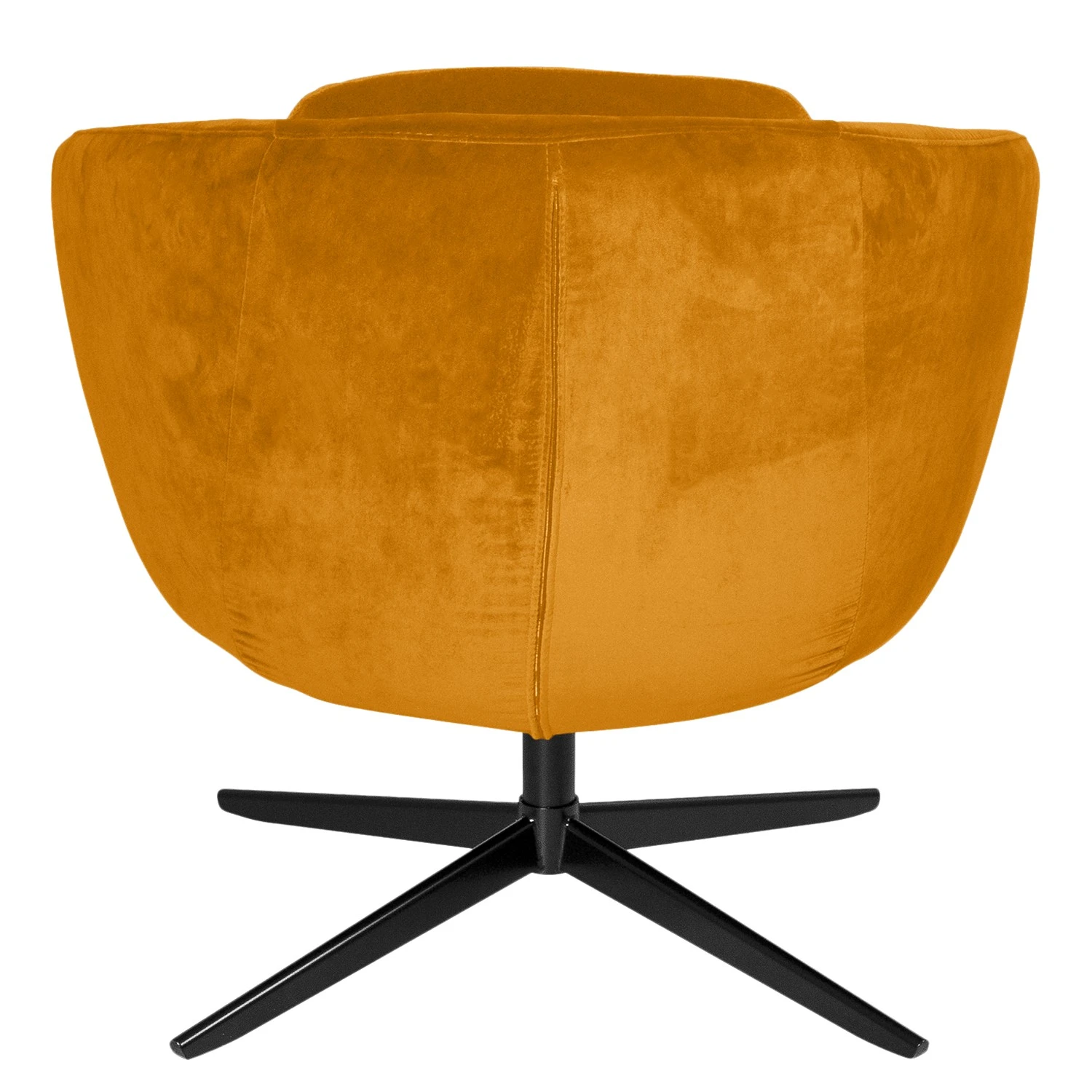 Mørteens Sessel Monsac II - Samt - Safrangelb 6 Mørteens Sessel Monsac II - Samt - Safrangelb – Bild 6