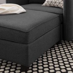 Fredriks XXL-Sessel Lavara - Webstoff - Dunkelgrau -Wohnzimmermöbel boutique en ligne 1000194549 200128 06061000010 DETAILS P000000001000194549