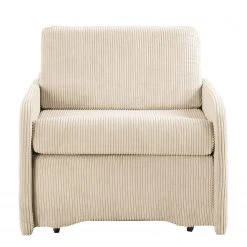 Fredriks Schlafsessel Disley IV - Webstoff - Creme - Mit Armlehnen