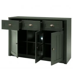 Ridgevalley Sideboard Beauville II - Moosgrün / Gold -Wohnzimmermöbel boutique en ligne 1000196321 191127 09003000033 DETAILS P000000001000196321