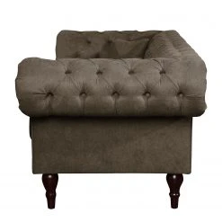 Maison Belfort Sofa Callas (3-Sitzer) - Microfaser - Braungrau -Wohnzimmermöbel boutique en ligne 1000197064 200120 17460200066 DETAILS P000000001000197064