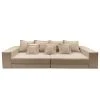 Maison Belfort Bigsofa Breval - Microfaser - Cappuccino