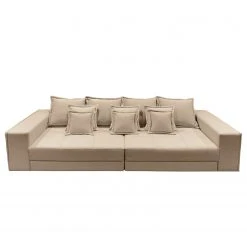 Maison Belfort Bigsofa Breval - Microfaser - Cappuccino -Wohnzimmermöbel boutique en ligne 1000197081 200120 17460300111 DETAILS P000000001000197081