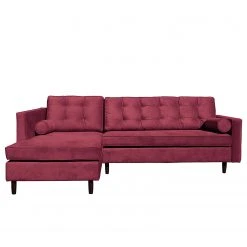 Jack & Alice Ecksofas Kosula - Microfaser - Beere - Longchair davorstehend links -Wohnzimmermöbel boutique en ligne 1000197097 200120 17460300159 DETAILS P000000001000197097