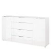 Maja Möbel Sideboard Trend I - Glas - Weiß