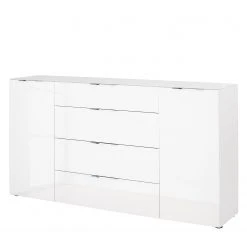 Maja Möbel Sideboard Trend I - Glas - Weiß