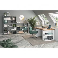 Temahome Regal Dublin - Beton Dekor - Höhe: 105 cm -Wohnzimmermöbel boutique en ligne 1000198861 220803 021 MOOD DETAILS P000000001000198861 mood